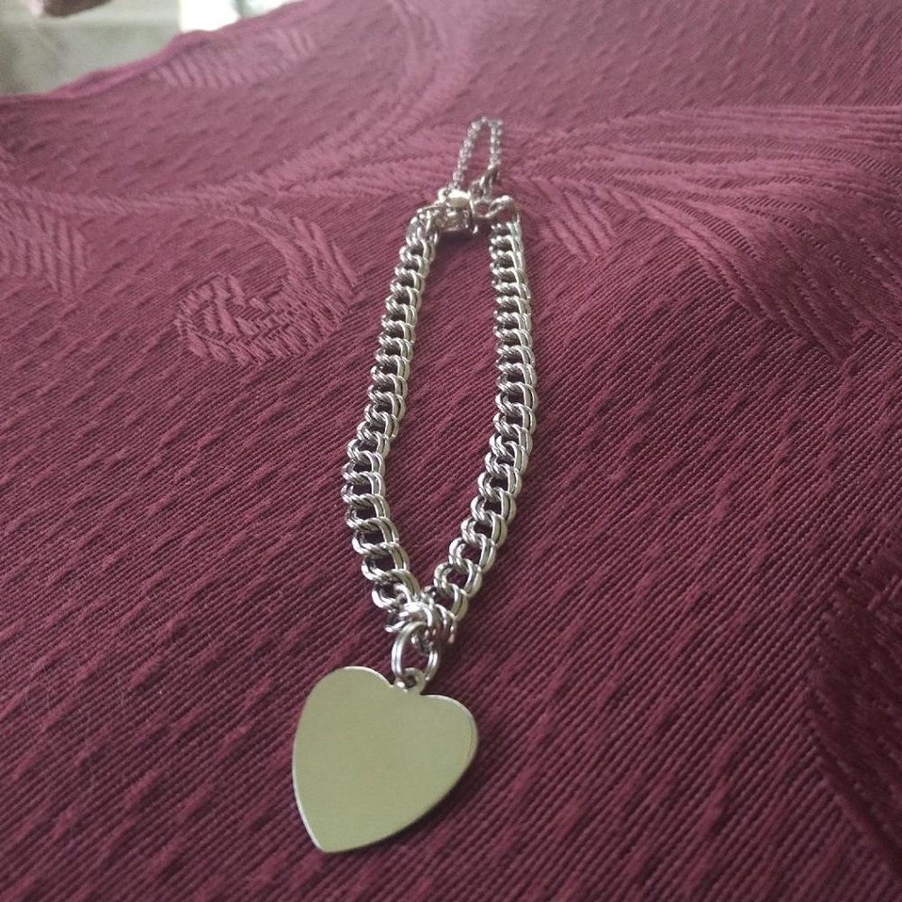 Elco Sterling Silver Double Chain Bracelet NEW